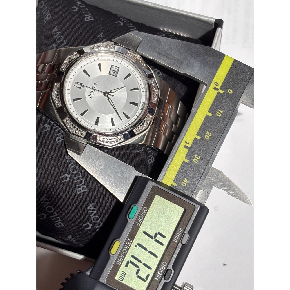 Bulova Men's Classic Diamond Watch 96E106